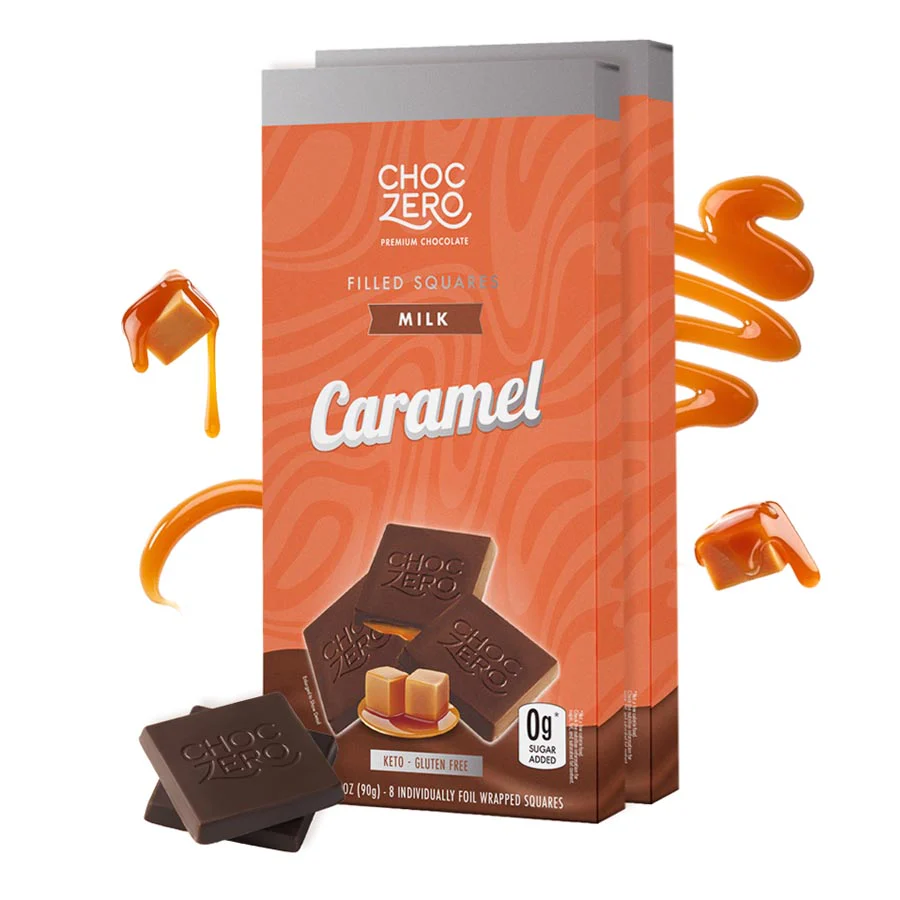 Milk Chocolate Caramel Squares