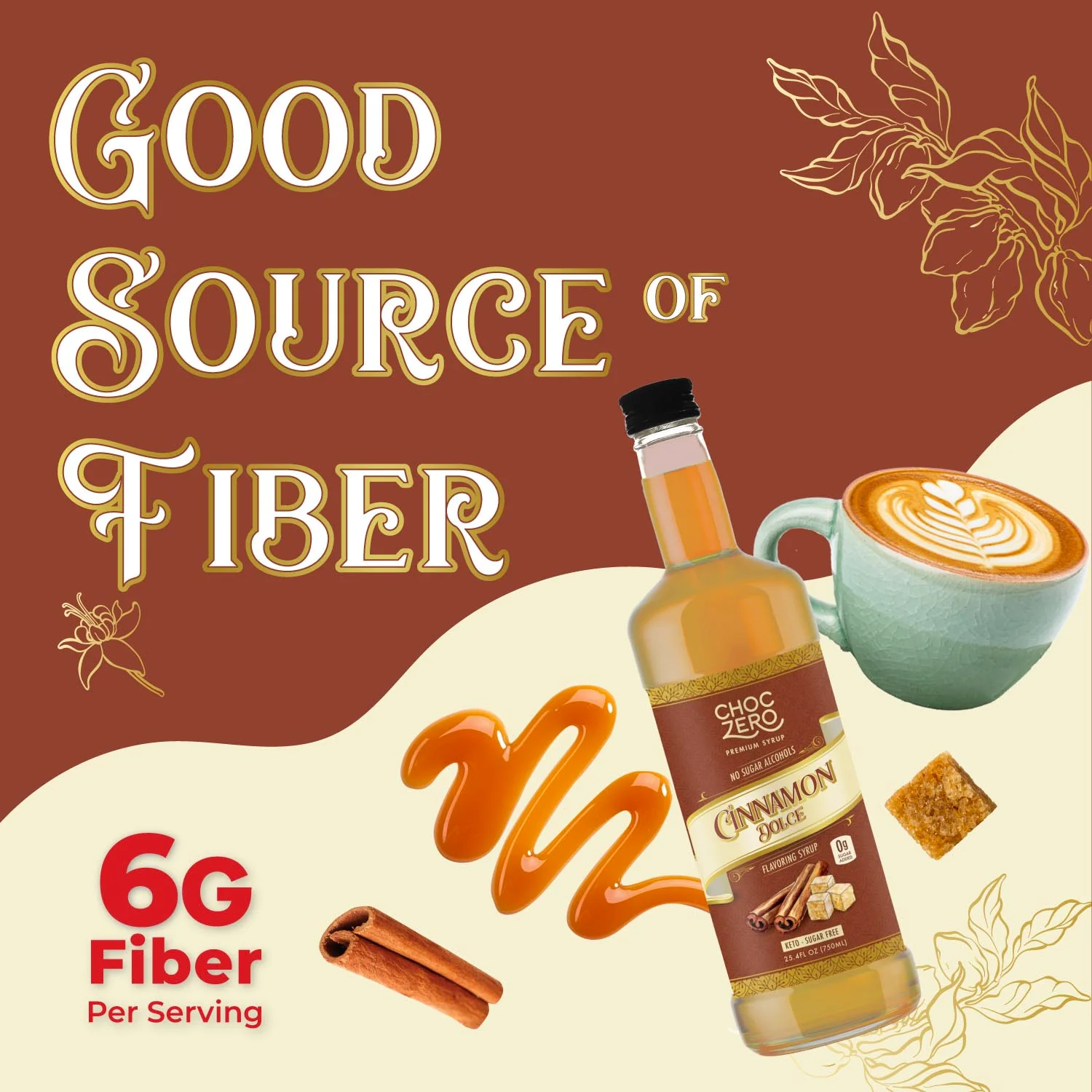 Sugar Free Cinnamon Dolce Coffee Syrup - Image 4