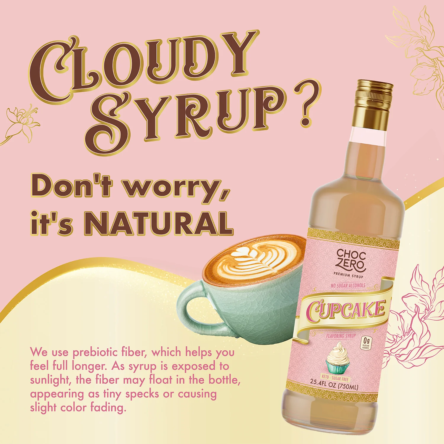 Sugar Free Cupcake Coffee Syrup - Image 3